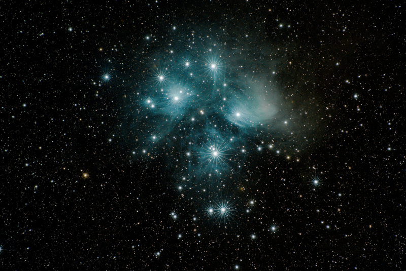 M45 - Amas des Pléiades